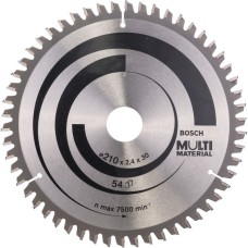 Bosch Kreissägeblatt Multi Material, Ø 210mm, 54Z(Bohrung 30mm, für Handkreissägen)