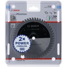 Bosch Kreissägeblatt Standard for Aluminium, Ø 140mm, 50Z(Bohrung 10mm, für Akku-Handkreissägen)