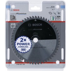 Bosch Kreissägeblatt Standard for Aluminium, Ø 165mm, 54Z(Bohrung 15,875mm, für Akku-Handkreissägen)