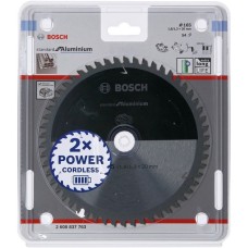 Bosch Kreissägeblatt Standard for Aluminium, Ø 165mm, 54Z(Bohrung 20mm, für Akku-Handkreissägen)