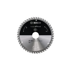 Bosch Kreissägeblatt Standard for Wood, Ø 165mm, 48Z(Bohrung 30mm, für Akku-Handkreissägen)