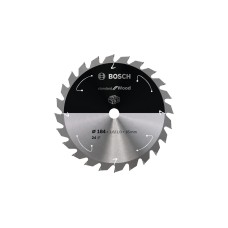 Bosch Kreissägeblatt Standard for Wood, Ø 184mm, 24Z(Bohrung 16mm, für Akku-Kappsägen)
