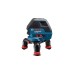 Bosch Linienlaser GLL 3-50 Professional, Kreuzlinienlaser(blau/schwarz, Laserzieltafel, Schutztasche)