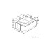 Bosch Long Life Umluftset DIZ2FX5D1, Umrüst-Set(silber)