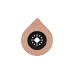 Bosch Mörtelentferner Expert AVZ 70 RT4 Grout + Abrasive, Ø 70mm, Sägeblatt(10 Stück, Carbide-RIFF, Schnittbreite 2,5mm)