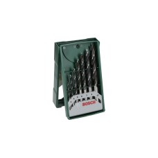Bosch Mini X-Line Holzbohrer-Satz, 7-teilig(grün)