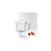 Bosch Mixeraufsatz MUZ45MX1, Glas(weiß/transparent, 0,8 Liter, für Küchenmaschine MUM Serie 2, MUM Serie 4, MUM4, MUM5)