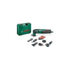 Bosch Multifunktions-Werkzeug PMF 220 CE(grün/schwarz, 220 Watt, inkl. Zubehör Set groß)