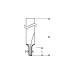 Bosch Nutfräser Standard for Wood, Ø 3mm, Arbeitslänge 8mm(Schaft Ø 8mm, einschneidig)