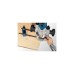Bosch Oberfräsenzirkel OFZ Professional, Führung(blau, für Oberfräsen GOF / GMF)