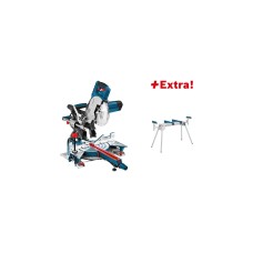 Bosch Paneelsäge GCM 8SJL + Tisch GTA2600, Kapp-und Gehrungssäge(blau/schwarz, 1.600 Watt)