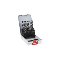 Bosch ProBox HSS-Spiralbohrer-Satz PointTeQ, 135°, 19-teilig