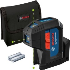 Bosch Punktlaser GPL 3 G Professional(blau/schwarz, grüne Laserpunkte)