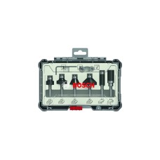 Bosch Rand- und Kantenfräser-Set, 6-teilig(1/4"-Schaft)