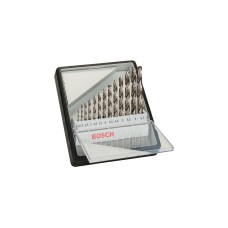 Bosch RobustLine HSS-G-Spiralbohrer-Satz, 135°, 13-teilig(in Kassette)