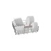 Bosch SMU4EVS15E Serie 4, Spülmaschine(edelstahl, 60 cm, Home Connect)