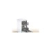 Bosch SPS4HKW49E Serie 4, Spülmaschine(weiß, 45 cm, Home Connect)