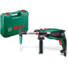 Bosch Schlagbohrmaschine UniversalImpact 700 + Drill Asistant(grün/schwarz, 701 Watt, Koffer)