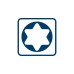 Bosch Schraubendreher-Set TX Professional, 6-teilig(blau/schwarz)