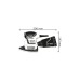 Bosch Schwingschleifer GSS 160 Multi Professional(blau/schwarz, 180 Watt, L-BOXX)