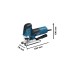 Bosch Stichsäge GST 150 CE Professional(blau/schwarz, 780 Watt, L-BOXX)