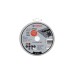 Bosch Trennscheibe Standard for Inox - Rapido, Ø 115mm(10 Stück, Bohrung 22,23mm, WA 60 T BF, gerade)