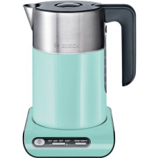 Bosch Wasserkocher Styline TWK8612P(türkis, 1,5 Liter)