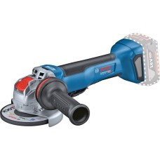 Bosch X-LOCK Akku-Winkelschleifer GWX 18V-10 P Professional solo, 18Volt(blau/schwarz, ohne Akku und Ladegerät, in L-BOXX)