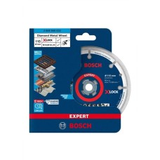 Bosch X-LOCK Diamanttrennscheibe EXPERT Diamond Metal Wheel, Ø 115mm(Bohrung 22,23mm)