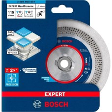 Bosch X-LOCK Diamanttrennscheibe Expert HardCeramic, Ø 115mm(Bohrung 22,23mm)