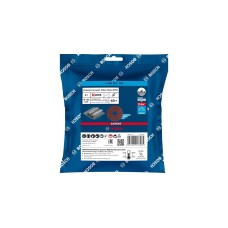 Bosch X-LOCK Expert R781 Prisma Ceramic Fiberschleifscheibe, Ø 125mm, K60(5 Stück, Bohrung 22,23mm)
