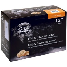 Bradley Mesquite Bisquetten, 120 Stück, Räucherholz(für Bradley Smoker)