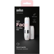 Braun Face FS1000 Mini-Gesichtshaarentferner(weiß/chrom)