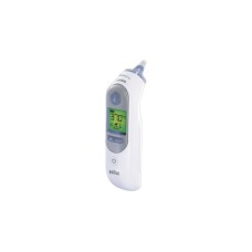 Braun IRT6520 Fieberthermometer ThermoScan 7(weiß, Infrarot-Ohrthermometer)