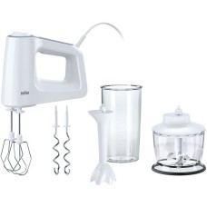 Braun MultiMix 3 HM 3135, Handmixer(weiß/grau)