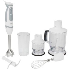 Braun MultiQuick 5 Vario MQ 5245, Stabmixer(weiß/hellgrau)