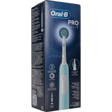 Braun Oral-B Pro 1 Cross Action , Elektrische Zahnbürste(blau)