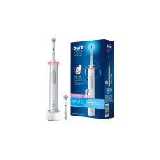 Braun Oral-B Pro 3 3000 Sensitive Clean, Elektrische Zahnbürste(weiß)