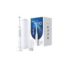 Braun Oral-B iO Series 4, Elektrische Zahnbürste(weiß, Quite White)