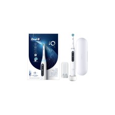 Braun Oral-B iO Series 5, Elektrische Zahnbürste(weiß, Quite White)