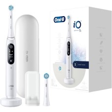 Braun Oral-B iO Series 7N, Elektrische Zahnbürste(weiß, White Alabaster)