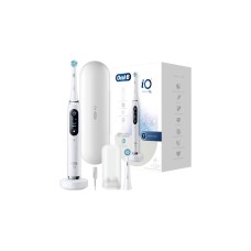 Braun Oral-B iO Series 9N, Elektrische Zahnbürste(weiß, White Alabaster)