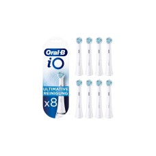 Braun Oral-B iO Ultimative Reinigung 8er, Aufsteckbürste(weiß)