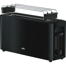 Braun PurEase Toaster HT 3110(schwarz, 1.000 Watt, für 2 Scheiben Toast)