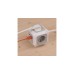 Brennenstuhl ALEA-Power 4-fach Steckdosenwürfel, Steckdosenleiste(hellgrau/weiß, 1,4 Meter, 2x USB-A, Outlet)