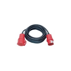 Brennenstuhl CEE Starkstrom-Verlängerungskabel IP 44, 400-V-Drehstromstecker(schwarz/rot, 25 Meter)