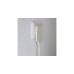 Brennenstuhl Comfort-Line Plus Steckdosenleiste 4-fach(weiß, 2 Meter, mit Flachstecker)