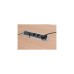 Brennenstuhl Indesk-Power versenkbare Steckdosenleiste 3-fach(silber/schwarz, 2 Meter, 2x USB)