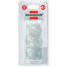 Brennenstuhl Steckdosen-Kinderschutz, Abdeckung(transparent, 6 Stück)