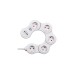 Brennenstuhl Vario Power Bewegliche Steckdosenleiste 5-fach(weiß, 1,4 Meter, 2x USB)